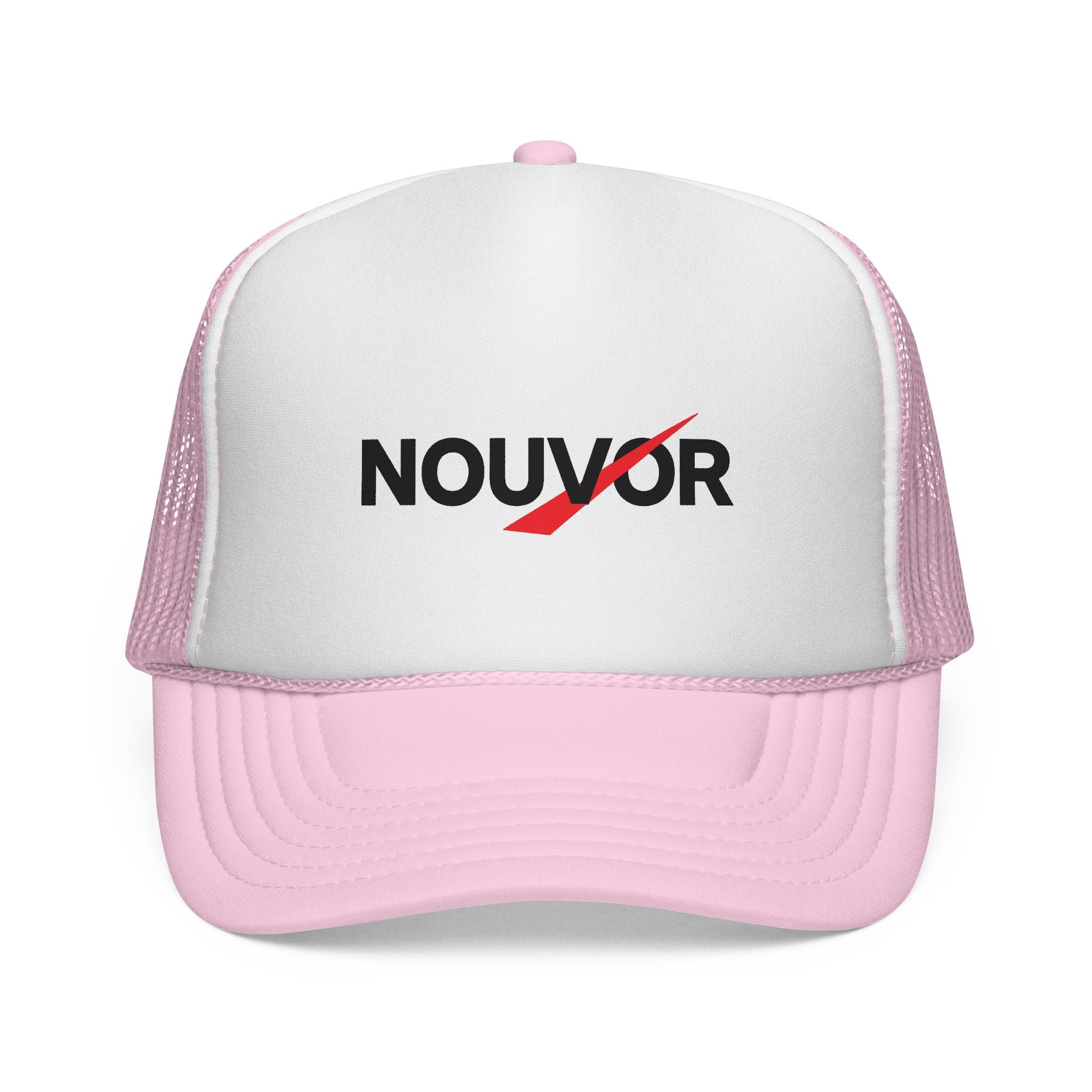 Trucker Cap - Nouvør Logo Mesh Hat (Green/White)