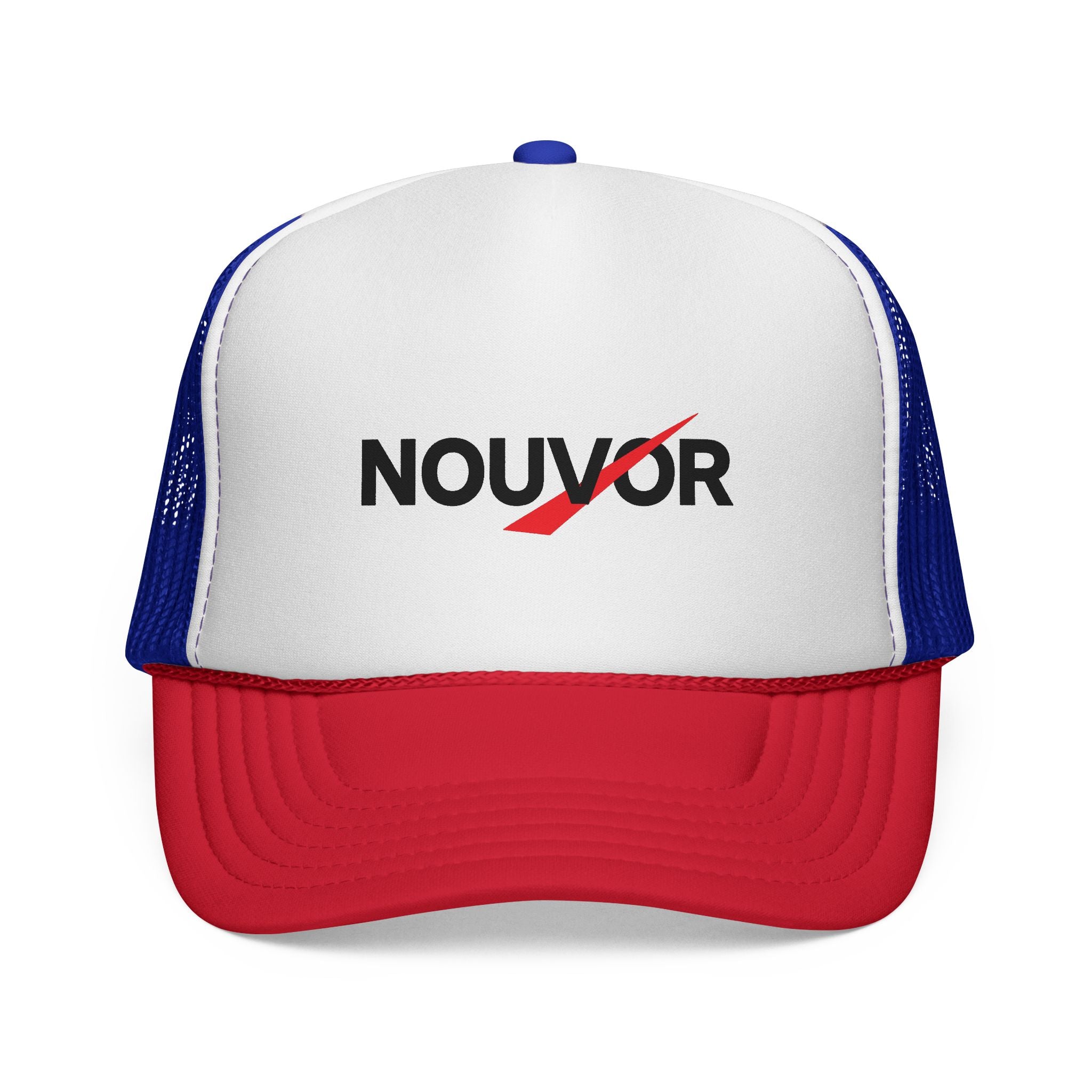Trucker Cap - Nouvør Logo Mesh Hat (Green/White)