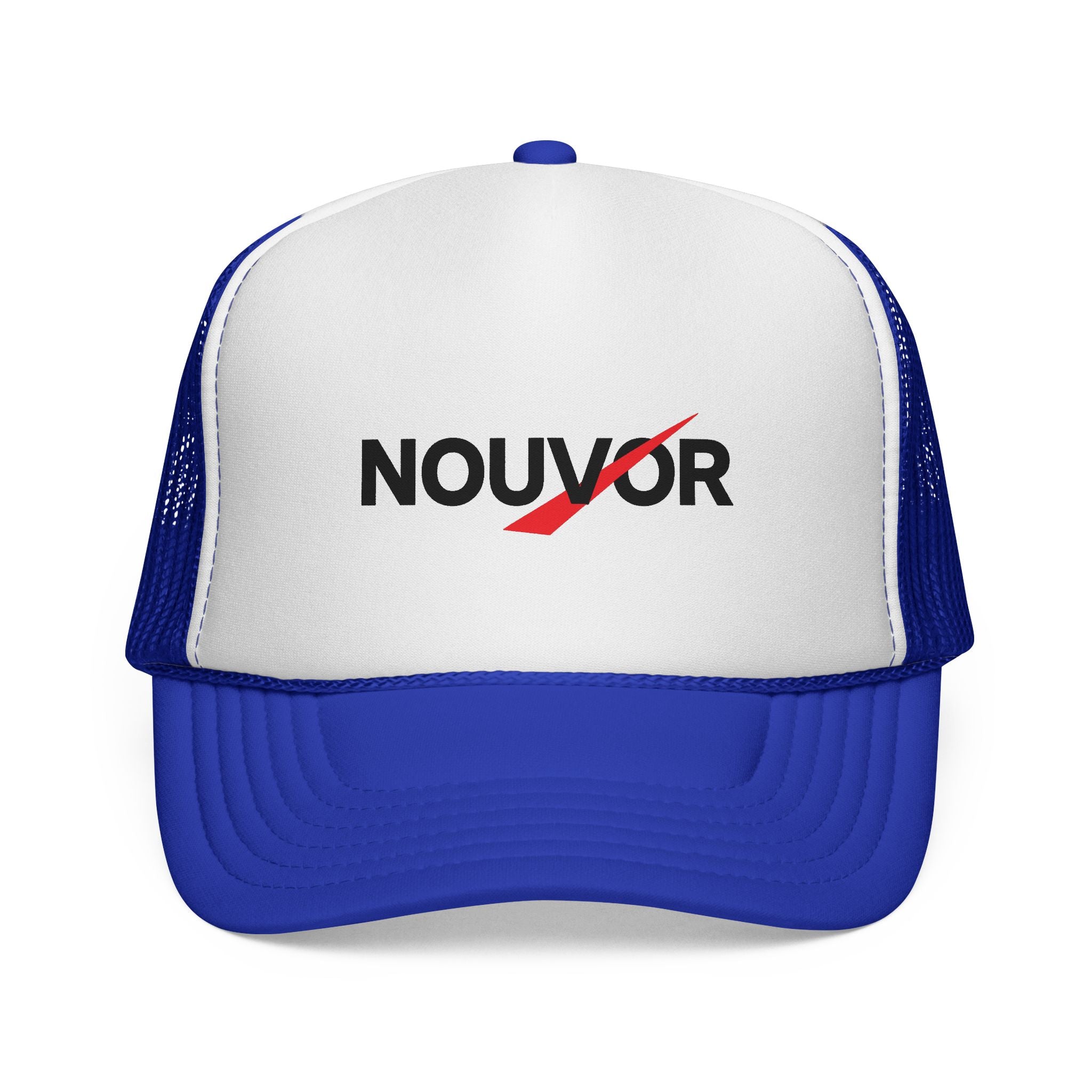 Trucker Cap - Nouvør Logo Mesh Hat (Green/White)